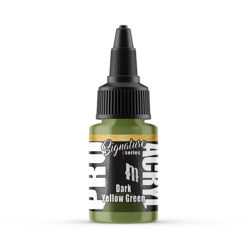 Pro Acryl Signature - Vince Venturella - Dark Yellow Green 22ml