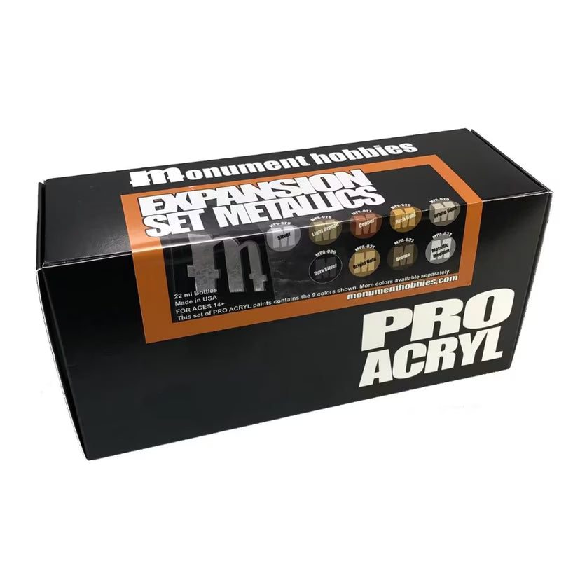 Pro Acryl - Metallic Set - 9 Colors