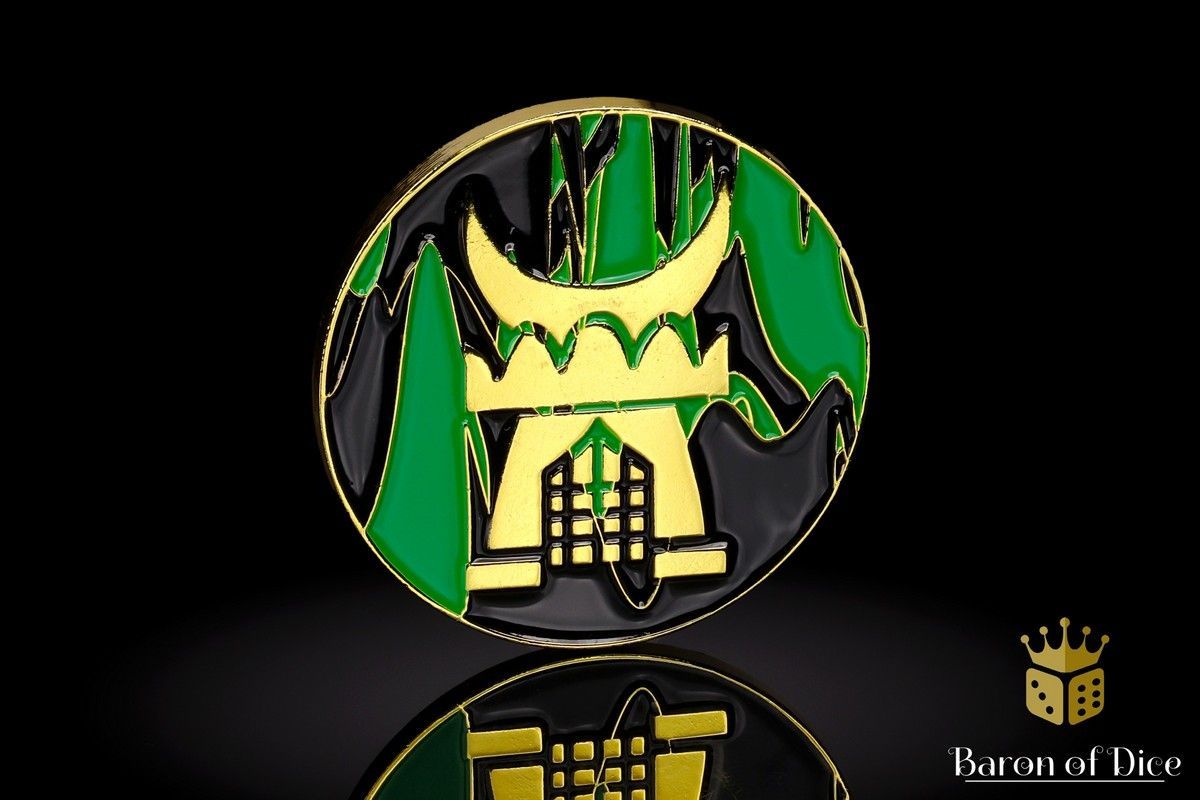 Baron of Dice - Trench Crusade: Iron Sultante: 40mm Metal Coin