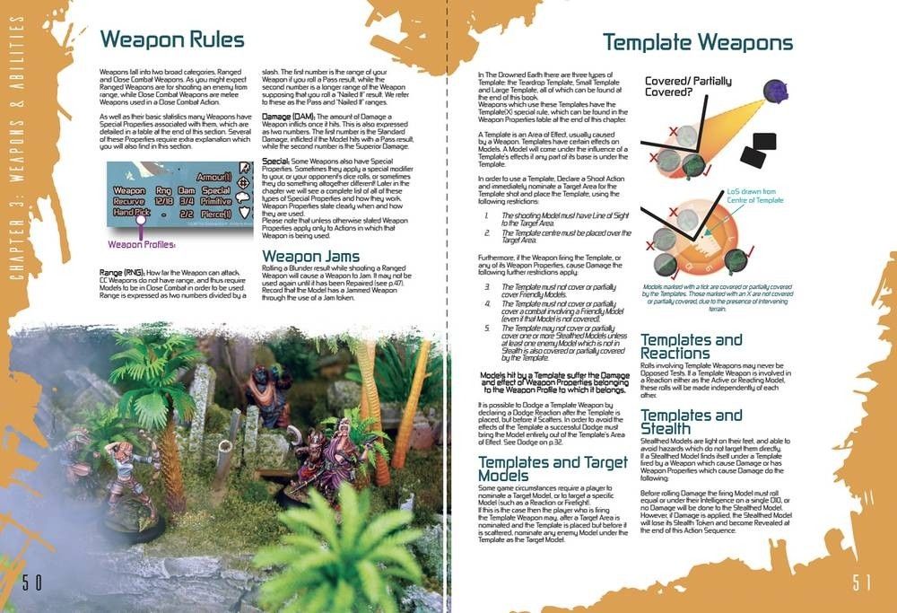 The Drowned Earth Hardback Rulebook