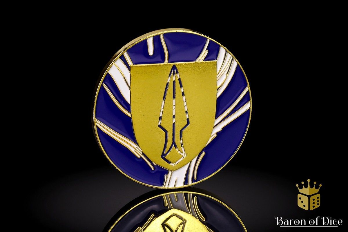 Baron of Dice - Trench Crusade: New Antioch: 40mm Metal Coin