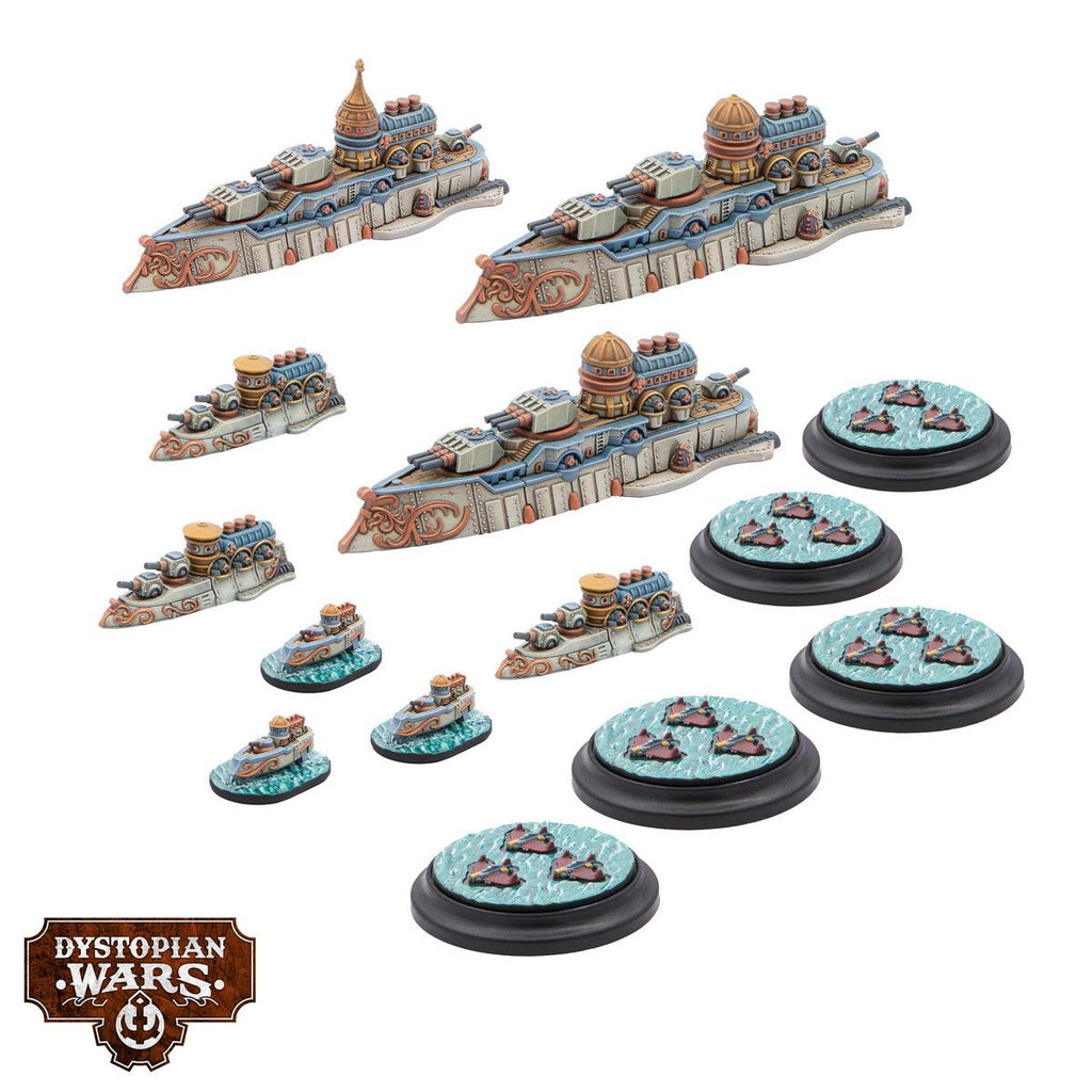 Dystopian Wars: Alliance Starter Set