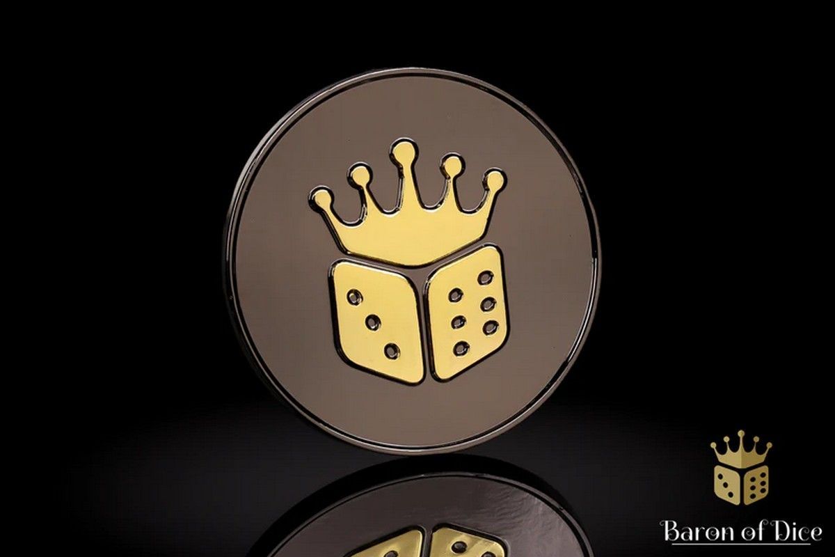 Baron's Coin Wargaming Tape Measure - Baron of Dice