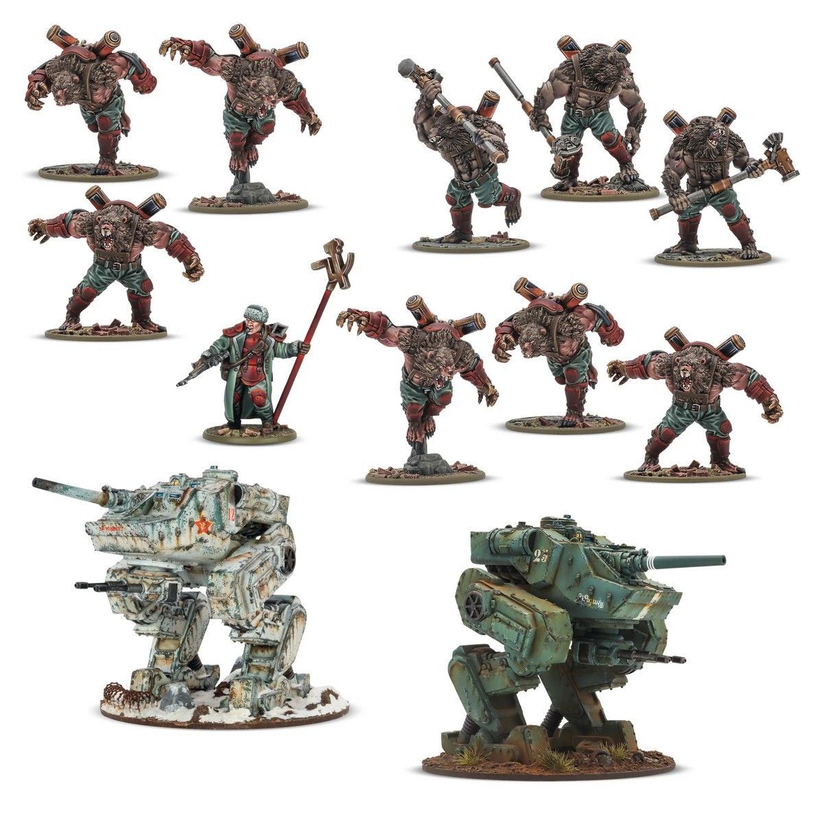 Konflikt '47: Soviet Bloc - Elite Operational Group - Starter Army - PRE-ORDER, SHIPPING FROM 7TH NOV 2026