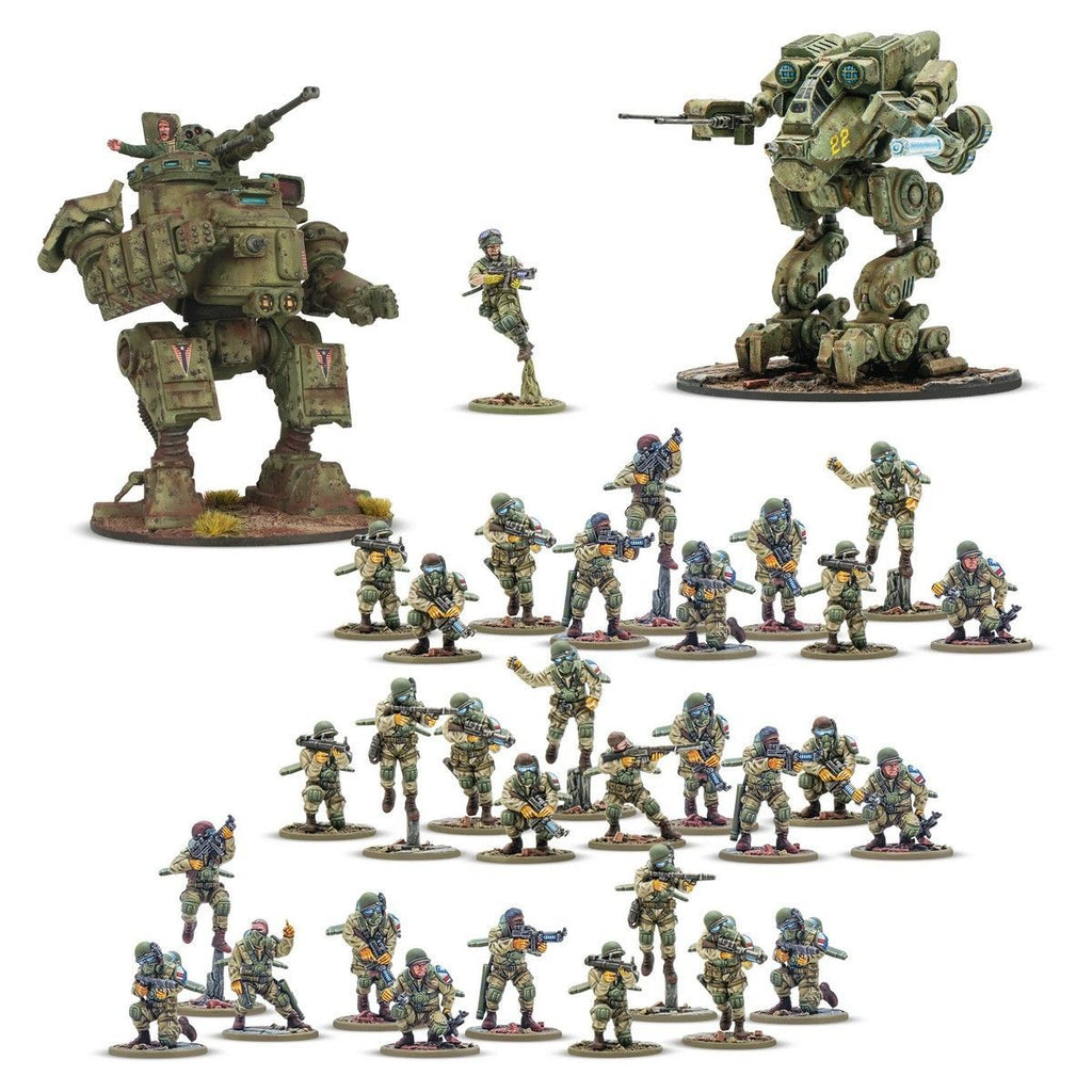 Konflikt '47: United States - Rapid Deployment Force - Starter Army - PRE-ORDER, SHIPPING FROM 7TH NOV 2026