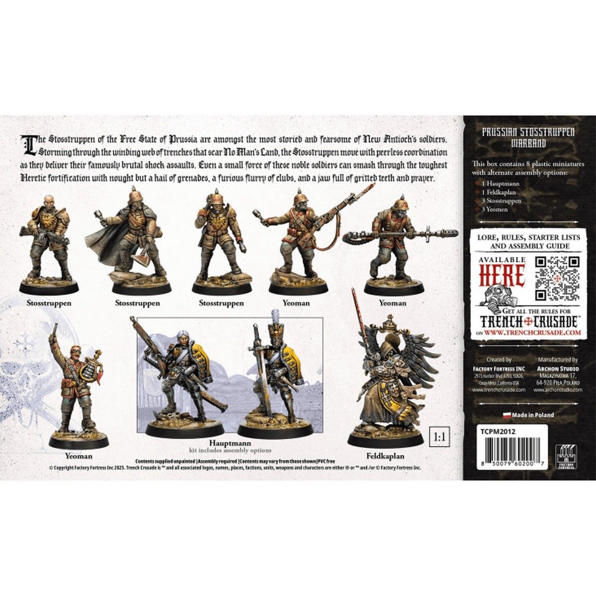 Trench Crusade: Prussian Stosstruppen Warband
