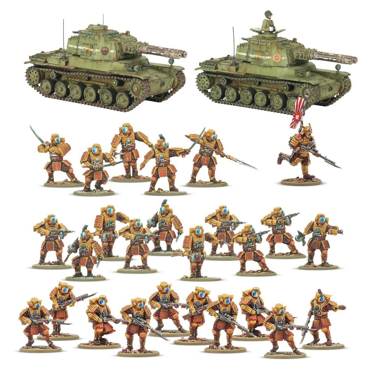 Konflikt '47: Empire of Japan - Long Range Penetration Group - Starter Army - PRE-ORDER, SHIPPING FROM 7TH NOV 2026
